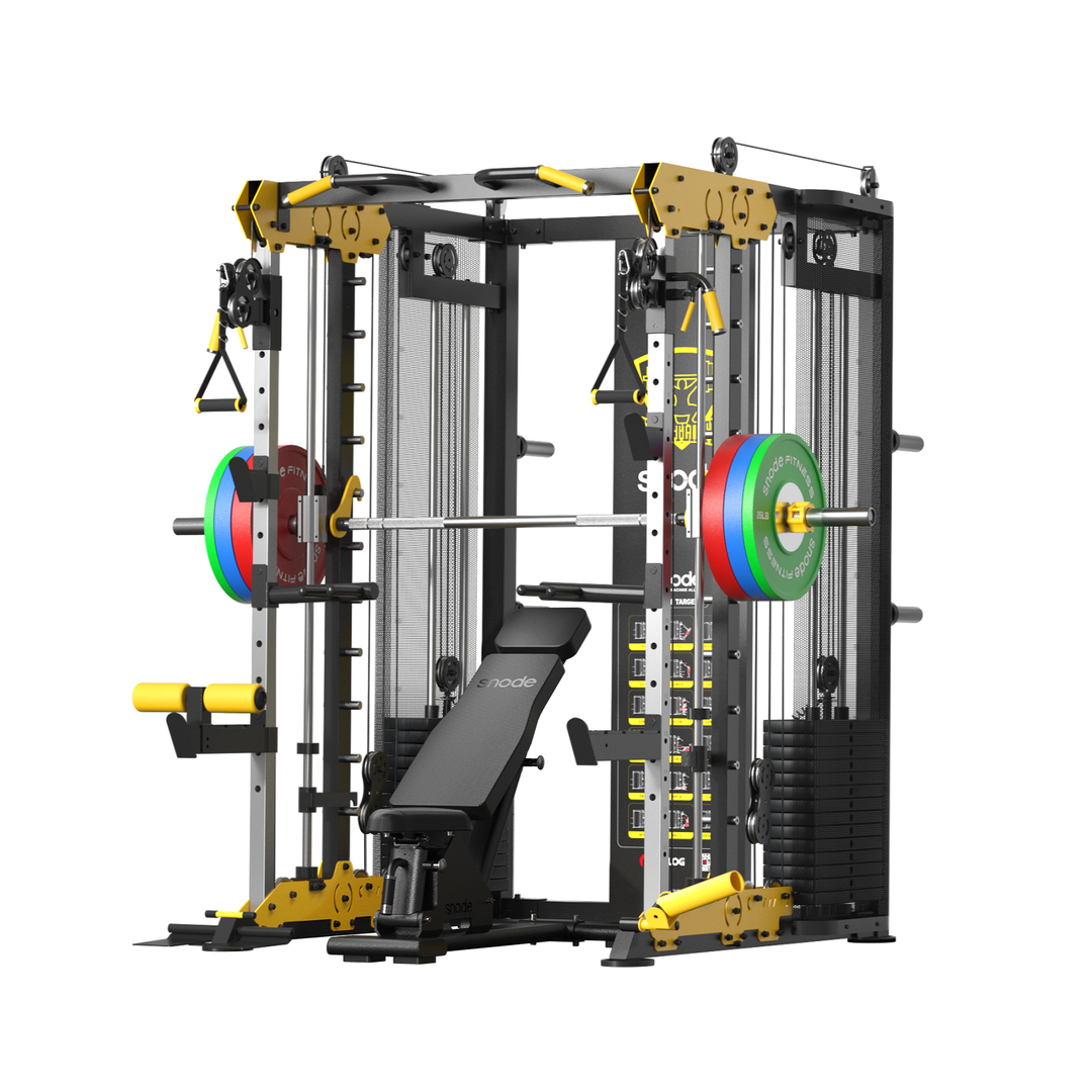 Snode Smith Machine All-In-One Functional Trainer Home Gym