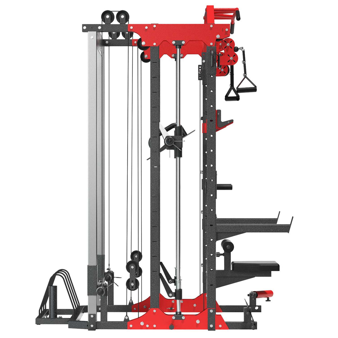 Snode ALL10 Plus Smith Machine Functional Trainer Power Rack