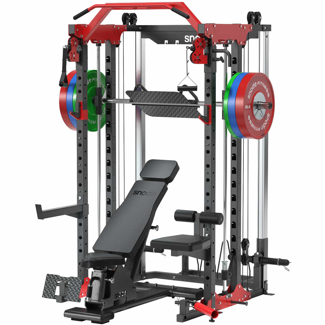 Snode ALL10 Plus Smith Machine Functional Trainer Power Rack