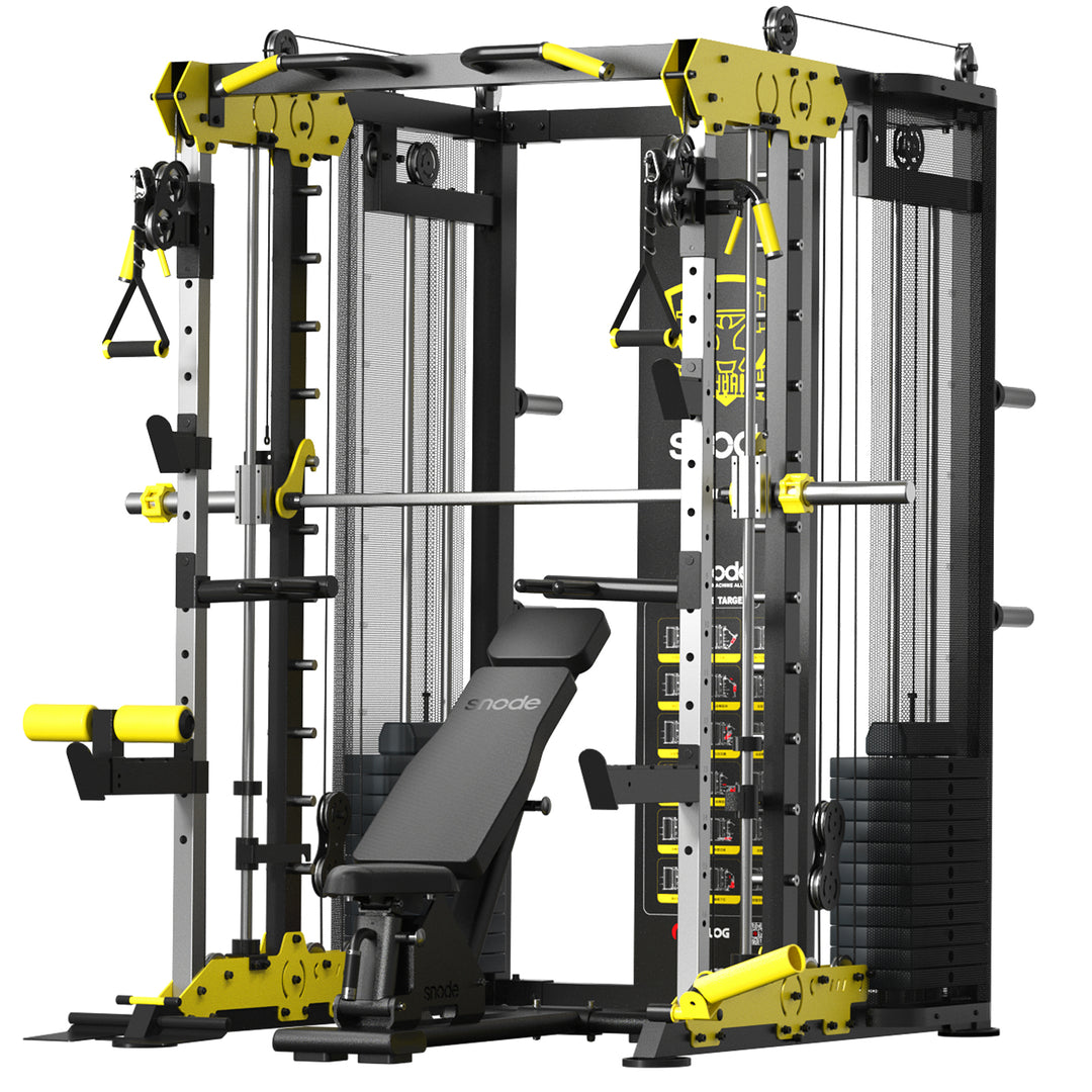 Snode Smith Machine All-In-One Functional Trainer Home Gym