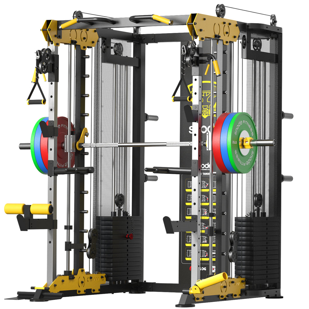 Snode Smith Machine All-In-One Functional Trainer Home Gym