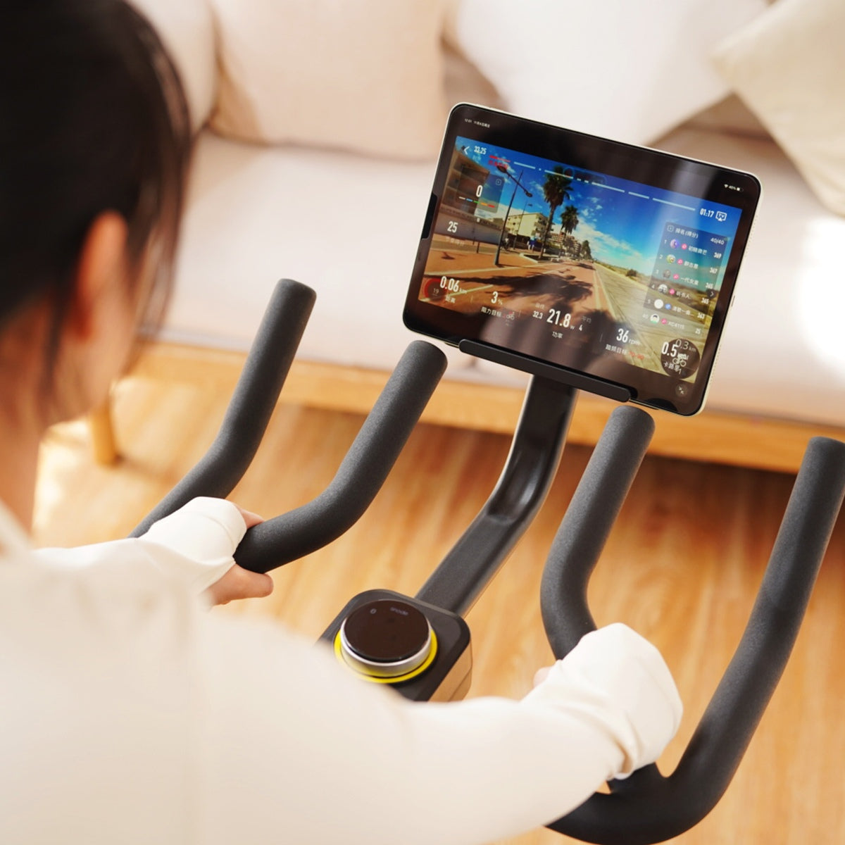 Self generating exercise discount bike