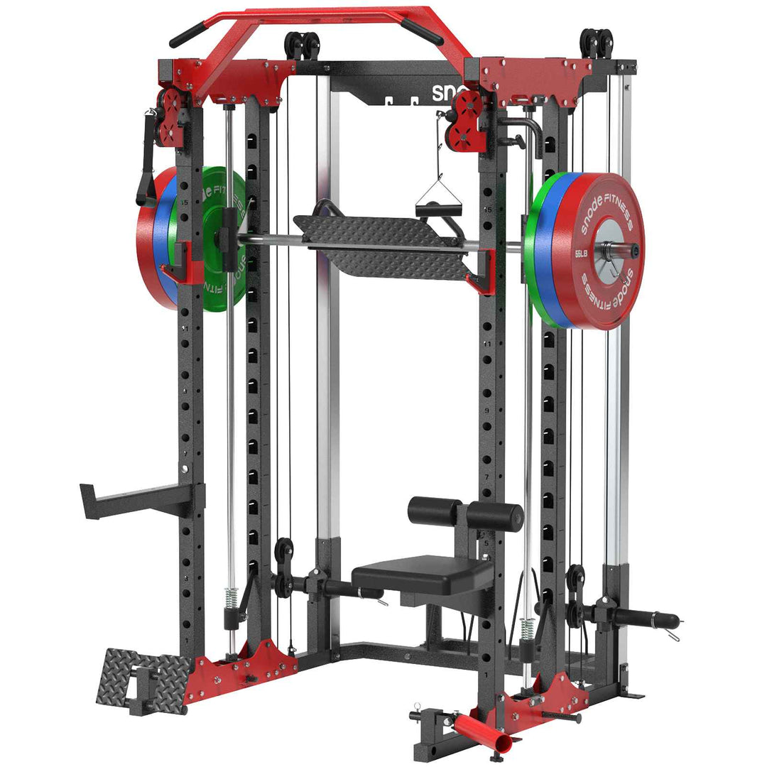 Snode ALL10 Plus Smith Machine Functional Trainer Power Rack