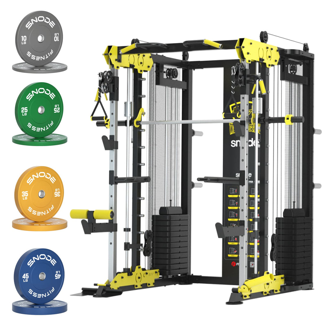 Snode Smith Machine All-In-One Functional Trainer Home Gym