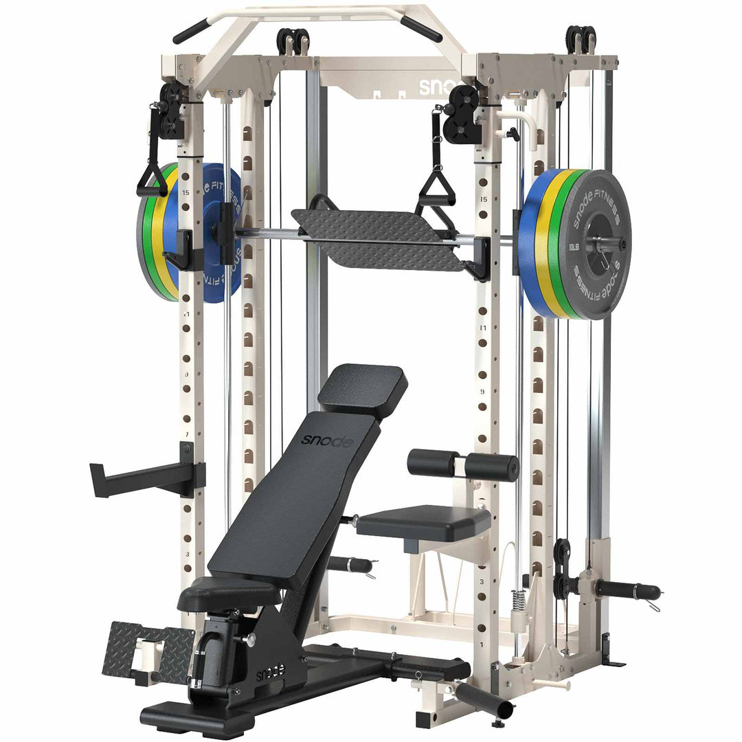 Snode ALL10 Plus Smith Machine Functional Trainer Power Rack