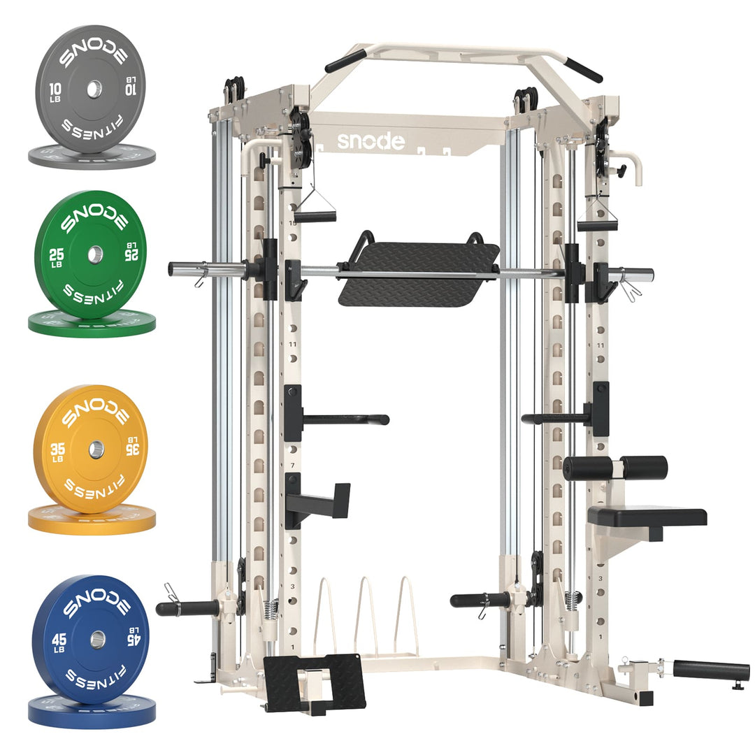 Snode ALL10 Plus Smith Machine Functional Trainer Power Rack