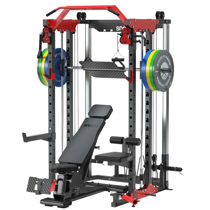 Snode ALL10 Plus Smith Machine Functional Trainer Power Rack