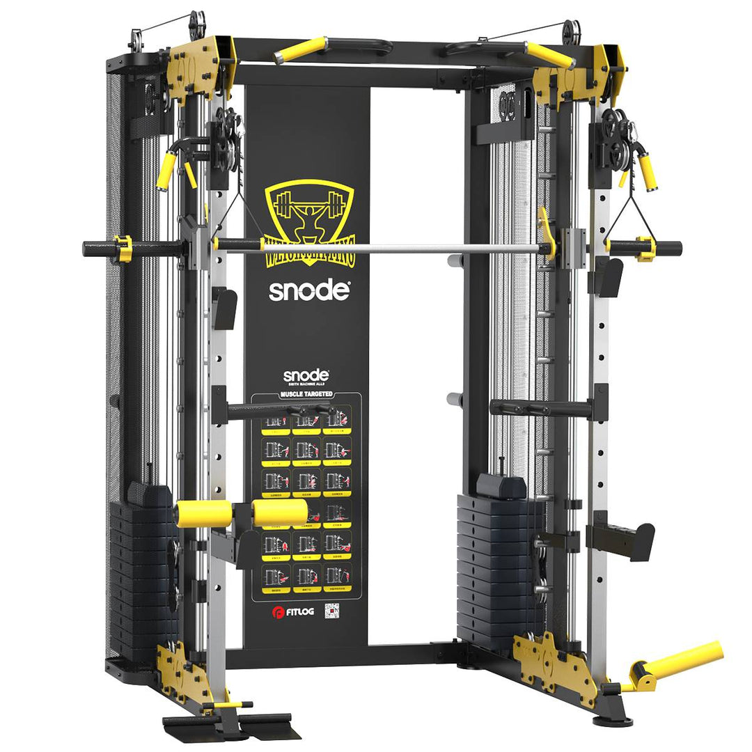 Snode Smith Machine All-In-One Functional Trainer Home Gym