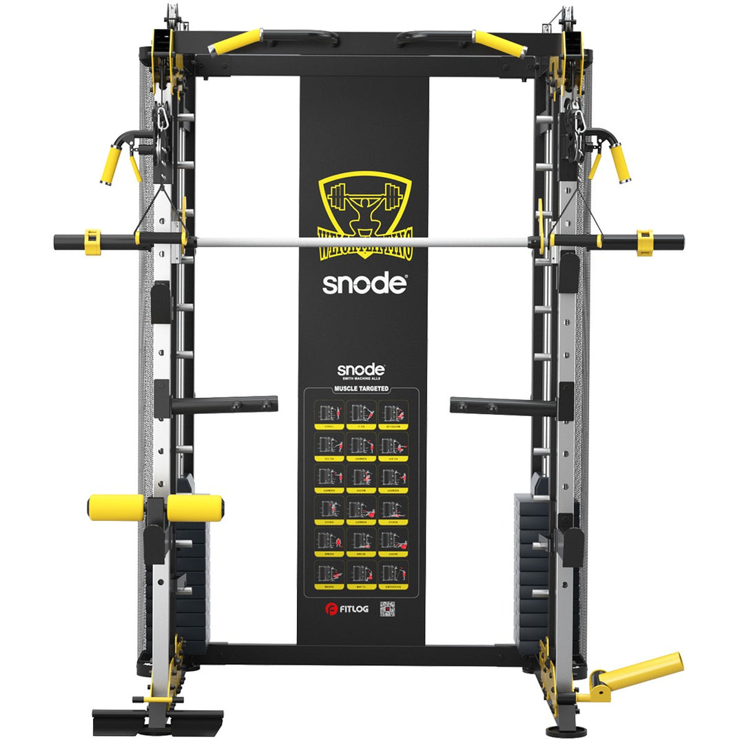 Snode Smith Machine All-In-One Functional Trainer Home Gym