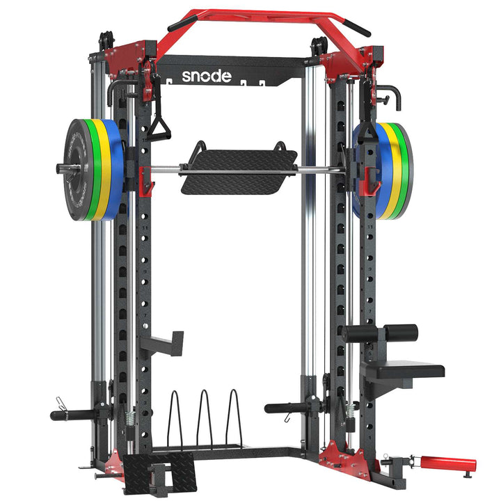 Snode ALL10 Plus Smith Machine Functional Trainer Power Rack