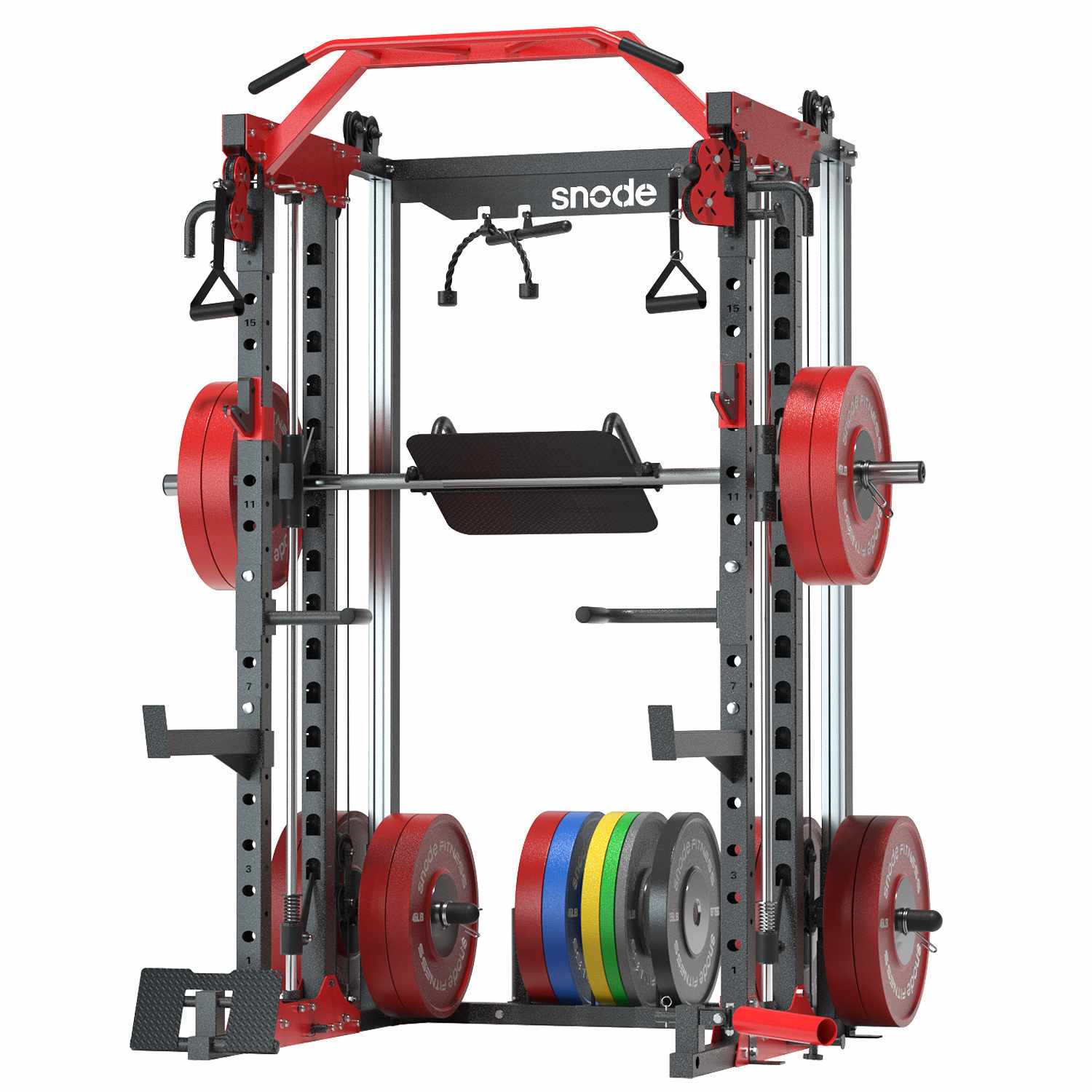 Snode ALL10 Plus Smith Machine Functional Trainer Power Rack