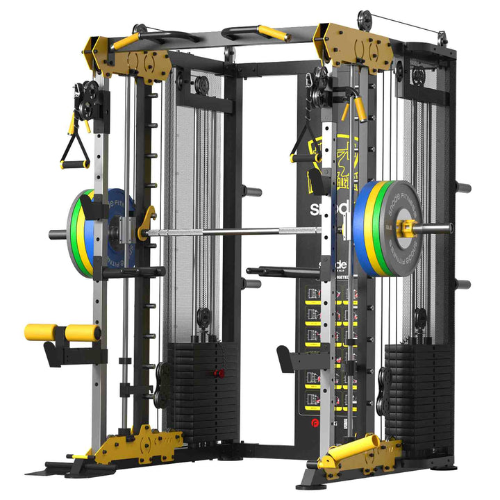 Snode Smith Machine All-In-One Functional Trainer Home Gym