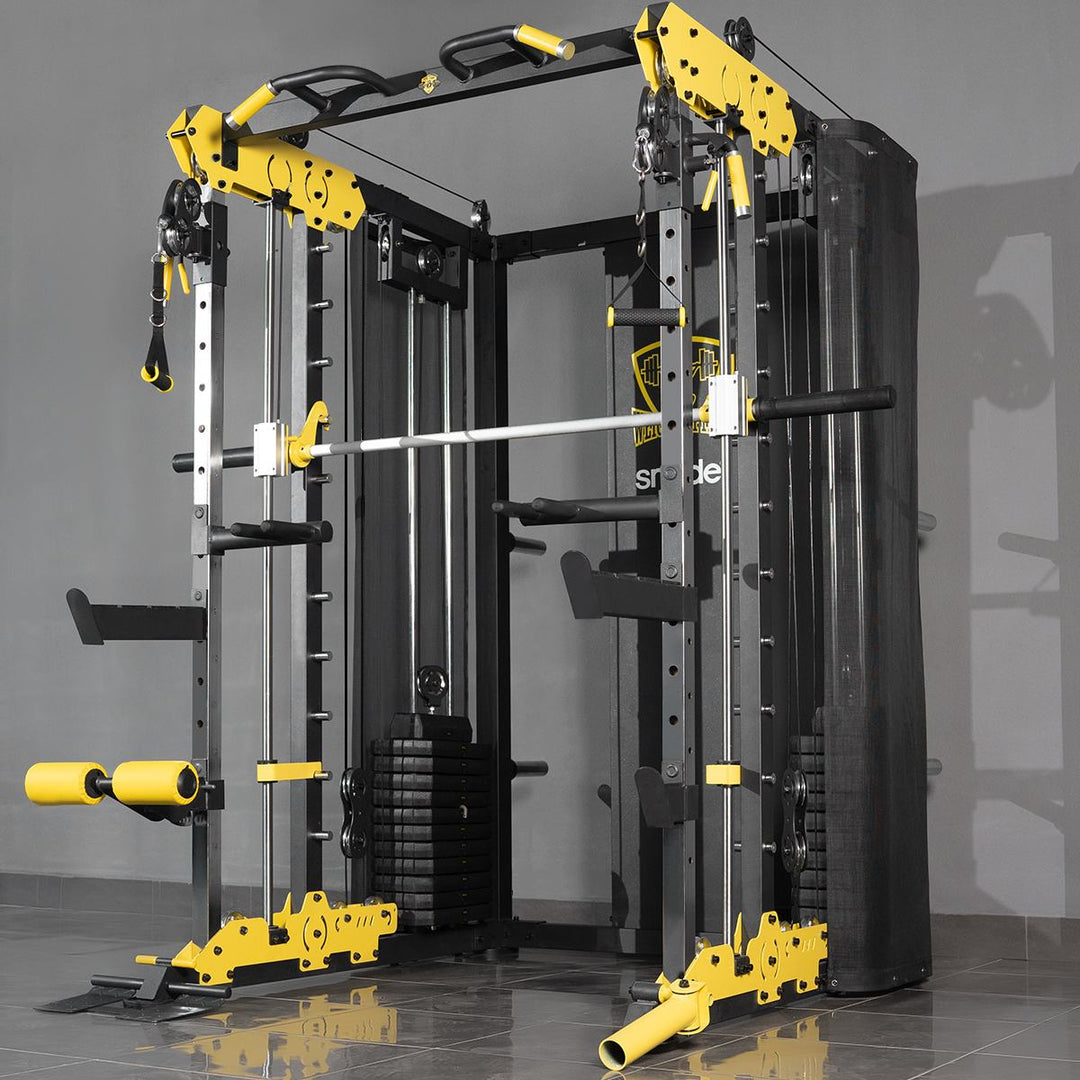 Snode Smith Machine All-In-One Functional Trainer Home Gym