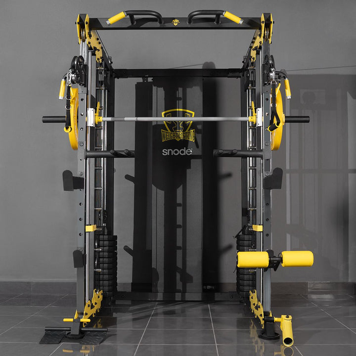 Snode Smith Machine All-In-One Functional Trainer Home Gym