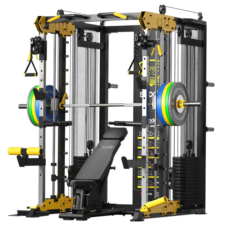 Snode Smith Machine All-In-One Functional Trainer Home Gym