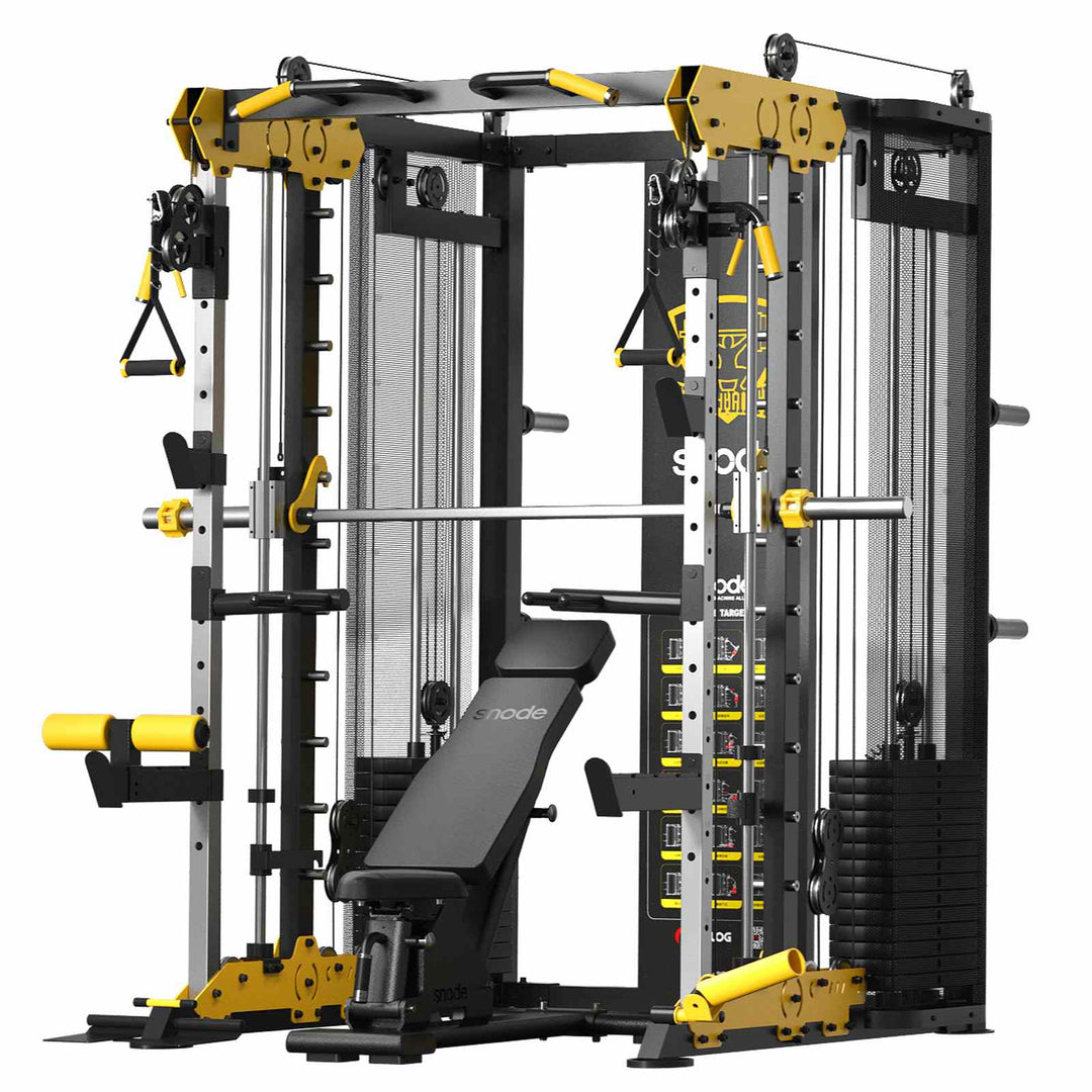 Snode Smith Machine All-In-One Functional Trainer Home Gym