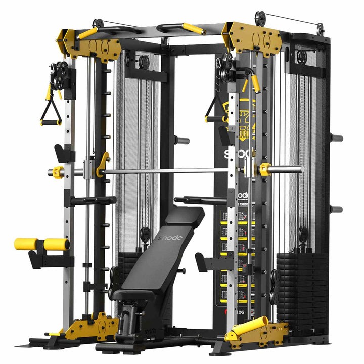 Snode Smith Machine All-In-One Functional Trainer Home Gym